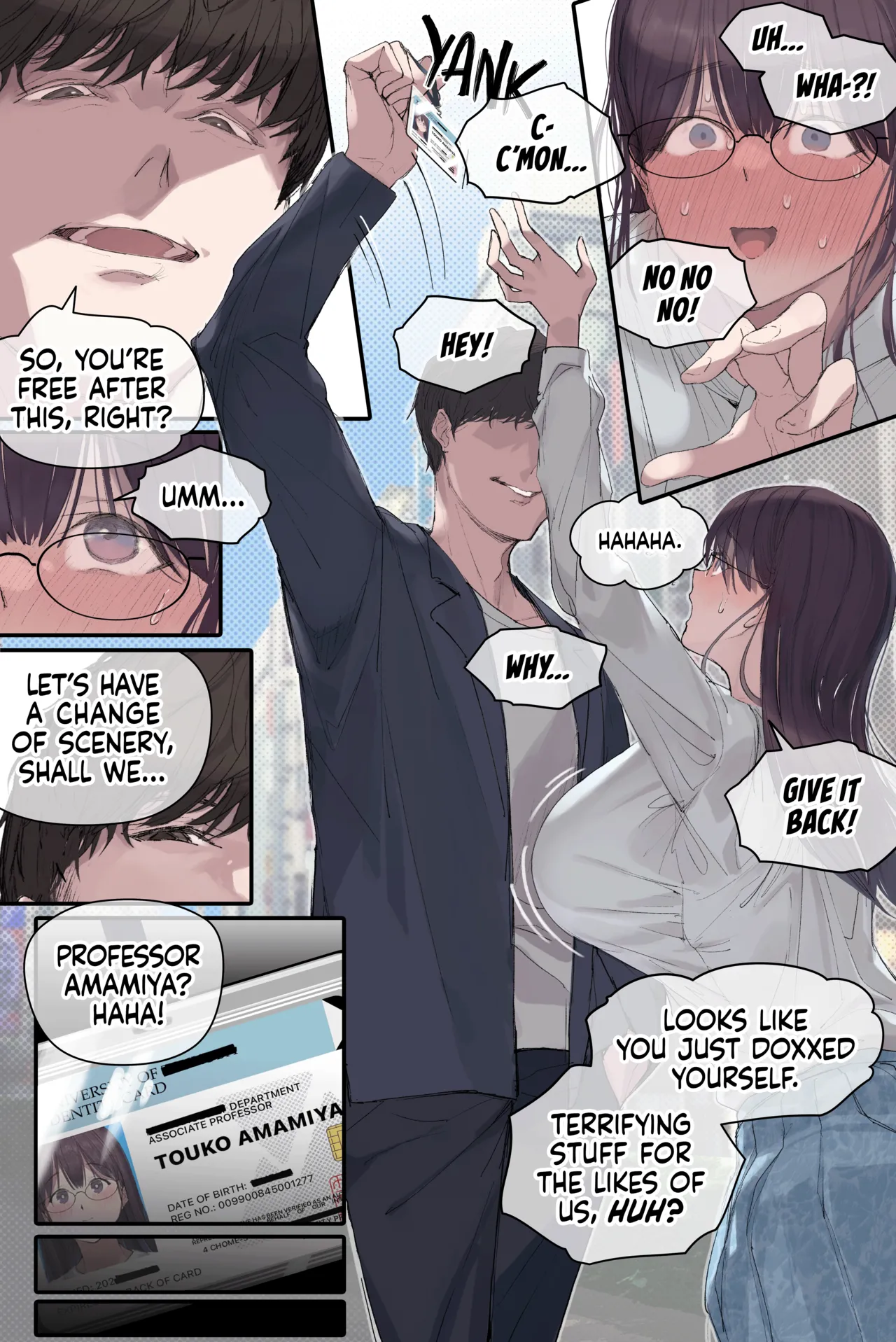 Hentai Manga Comic-Touko Amamiya: Wife, Scholar, Professor in HEAT-Read-22